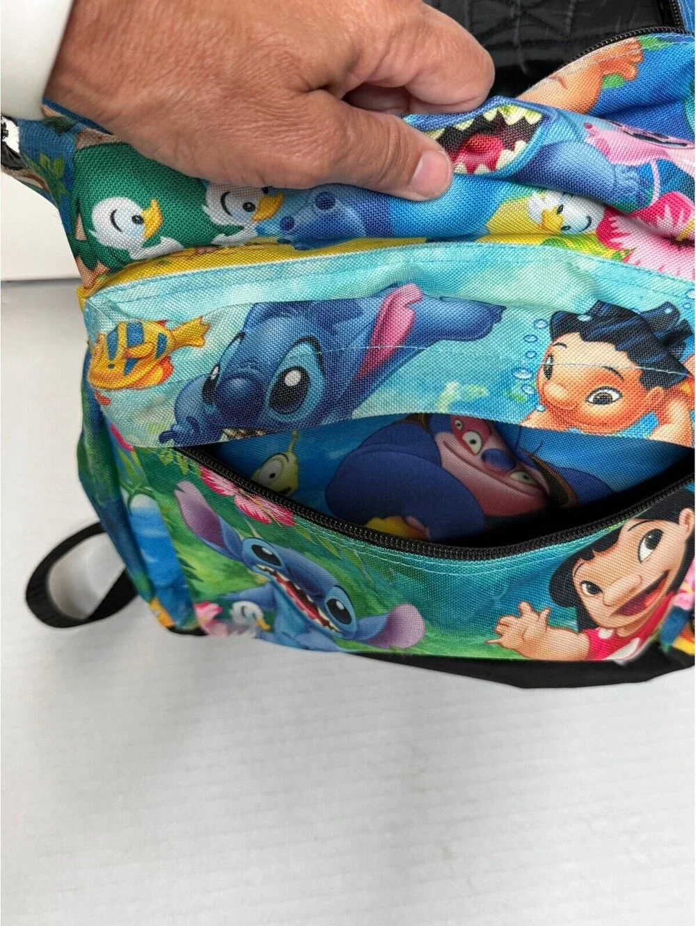 Disney Lilo & Stitch Allover Print Multicolor Backpack